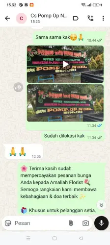 Testimonial Papan Bunga bsd