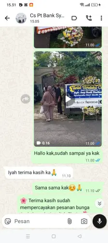 Testimonial Papan Bunga bsd